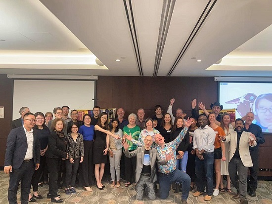 City of Perth Toastmasters Club Members at the Holiday Inn Perth December 2022